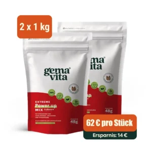 Extreme Erdbeere – Proteinmahlzeit, 2 x 1 kg – Paket