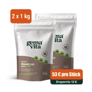 Whey Cacao – Proteinmahlzeit, 2 x 1 kg – Paket