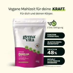 Vegan Erdbeere - High Protein Meal, 1 kg - Thumbnail Image 2