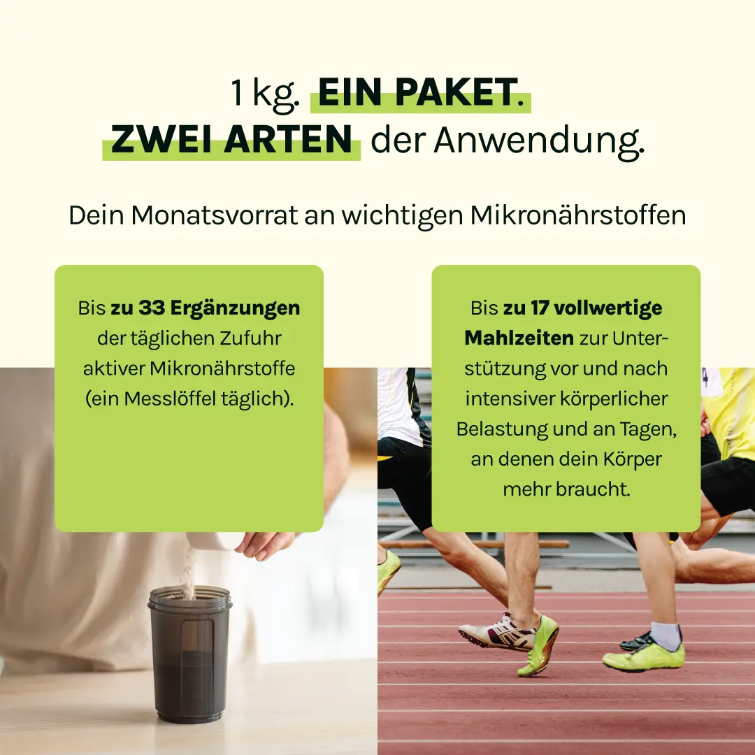 Vegan Erdbeere - High Protein Meal, 1 kg – Bild 4